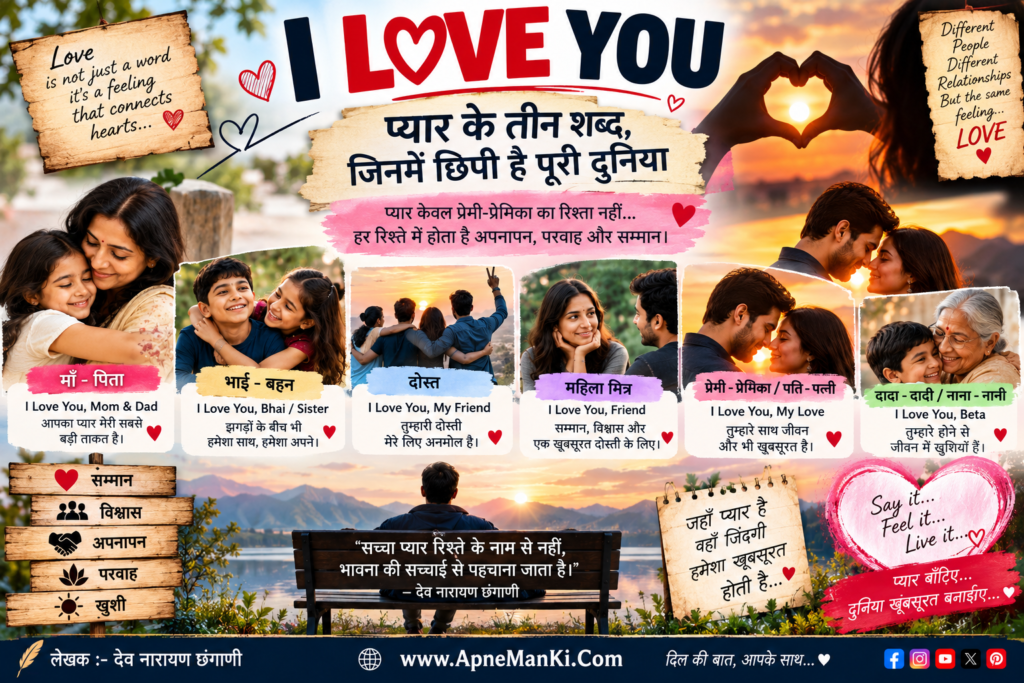 What Does I Love You Mean