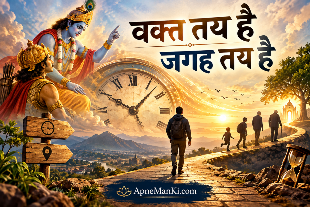 Time Is Fixed, Destiny Is Certain: Life Lessons from the Bhagavad Gita